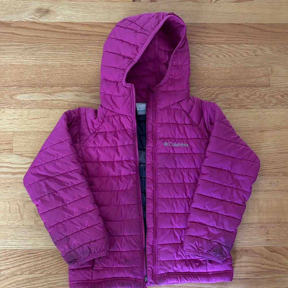 Columbia Fuchsia Quilted Jacket